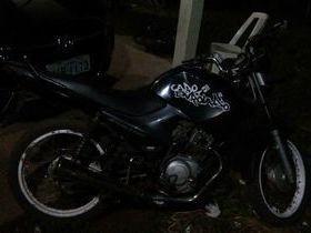 Polícia prende ladrões de aparelho celular e apreende moto em União