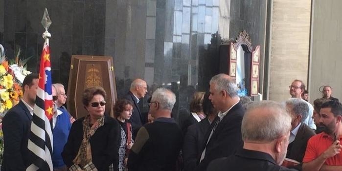 Corpo de Marco Aurélio Garcia é velado por Lula e Dilma