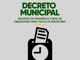 Reginaldo Júnior regulamenta o registro de ponto dos servidores