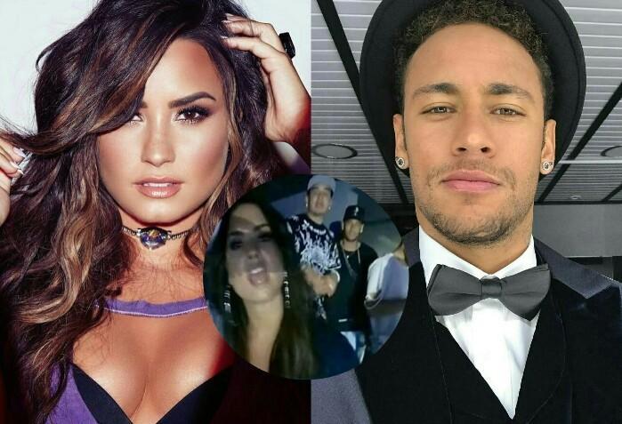 Demi Lovato e Neymar são vistos juntos assistindo show em NY