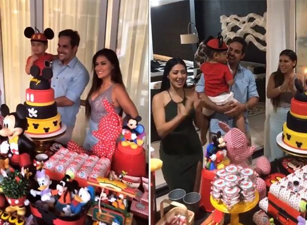 Simone comemora aniversário do filho com super festa em Orlando