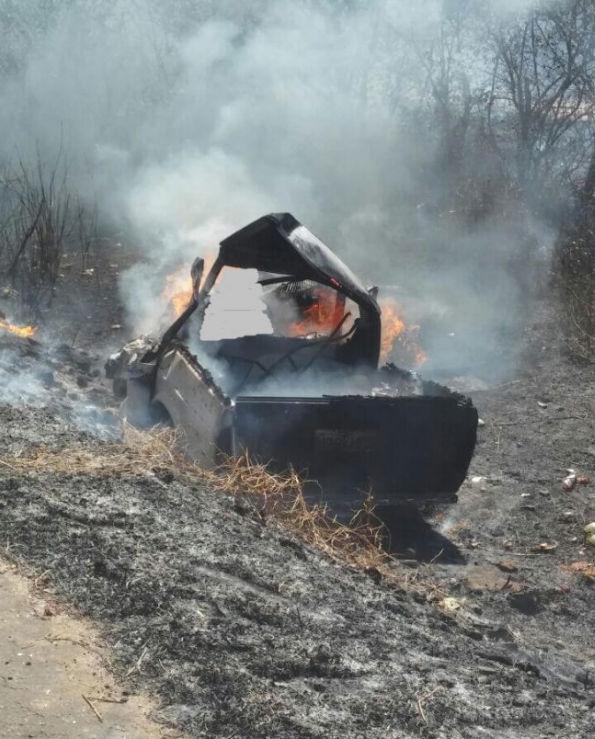 Motorista morre carbonizado após colisão na PI 141