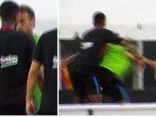 Neymar se estranha com reforço,troca farpas e deixa treino do Barça
