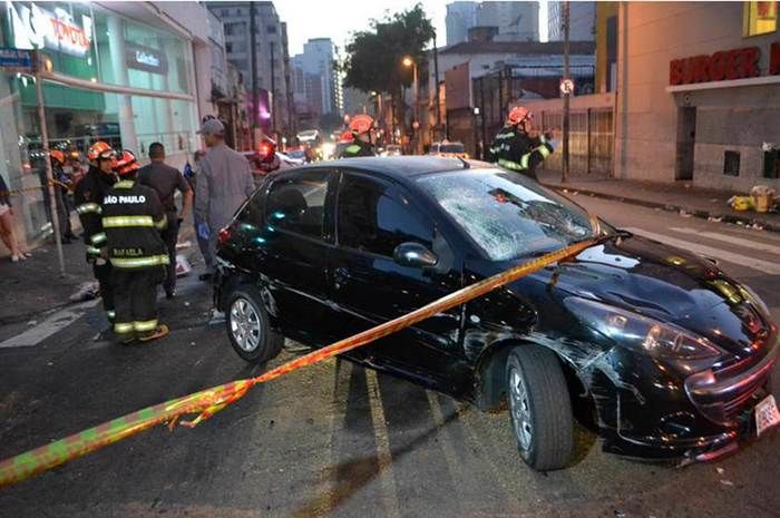 Cinco pessoas são atropeladas por motorista alcoolizado em SP