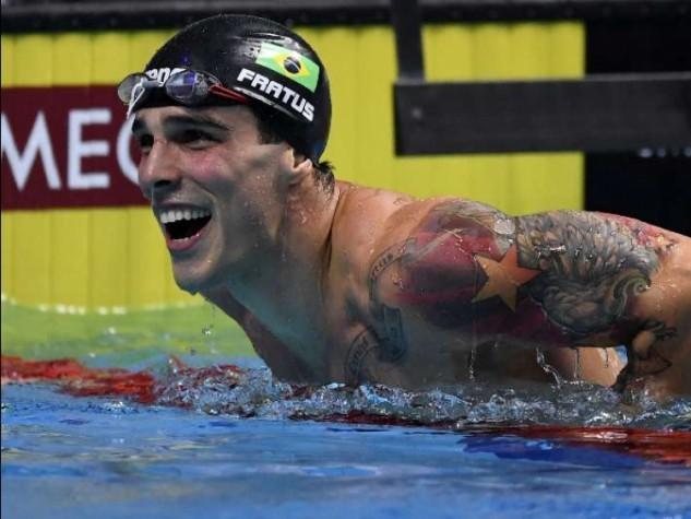 Bruno Fratus conquista a prata nos 50m livre