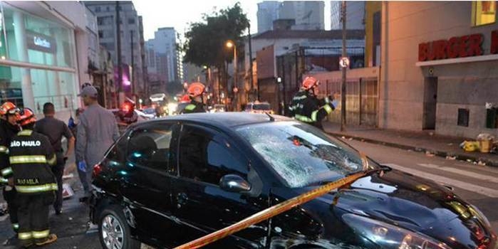 Cinco pessoas são atropeladas por motorista alcoolizado em SP
