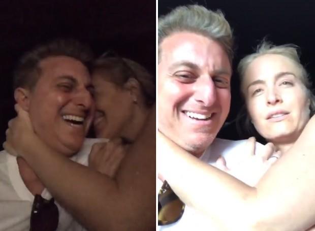 Luciano Huck e Angélica