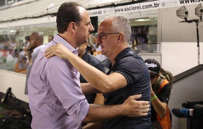Rogério Ceni e Dorival Jr. (Crédito: Reprodução )