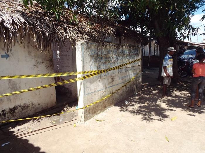 Local foi isolado pela polícia (Crédito: Reprodução)