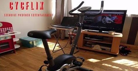 Esta bicicleta bloqueia a Netflix se você parar de se exercitar
