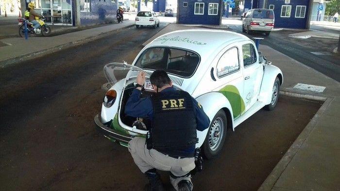 Carro havia sido roubado em 1993 (Crédito: Reprodução)