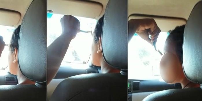 Mulher raspa sobrancelha e cabelo da amante do marido em SP