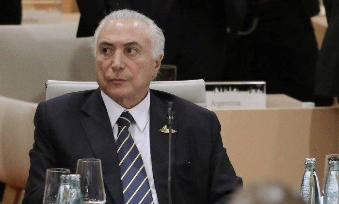 Presidente Michel Temer (Crédito: - Markus Schreiber / AP)