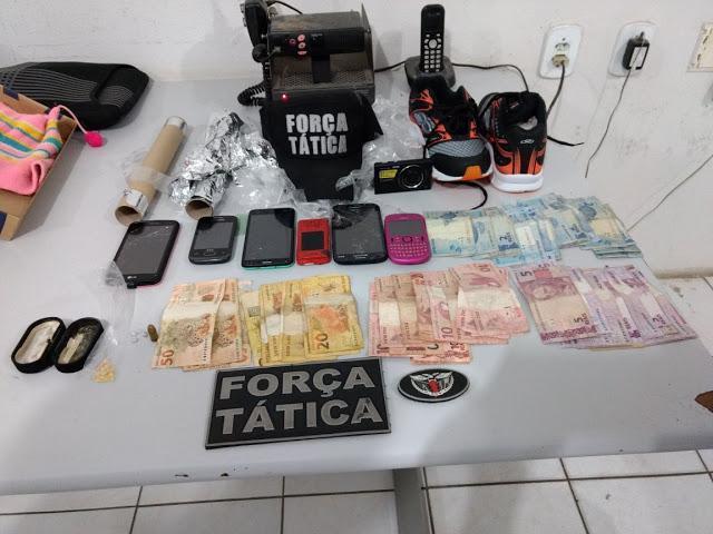 Traficantes foram presos em flagrante (Crédito: Reprodução)