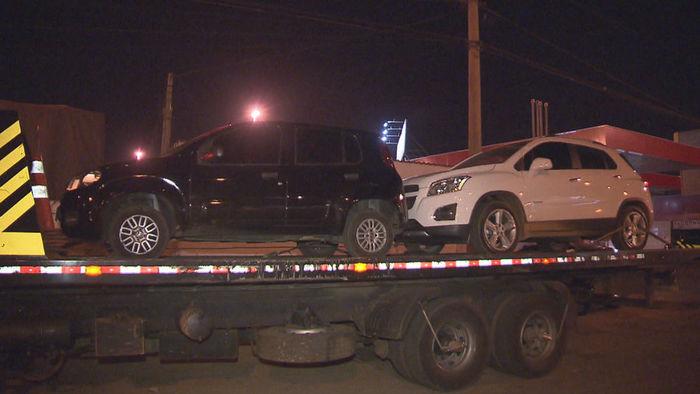 Coronel se recusa a soprar bafômetro e atira em agente do Detran (Crédito: TV Globo/Reprodução)