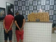 Polícia Civil prende dupla com 100 Kg de maconha no Maranhão