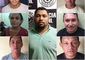 Polícia prende 7 contra o tráfico de drogas no litoral do Piauí