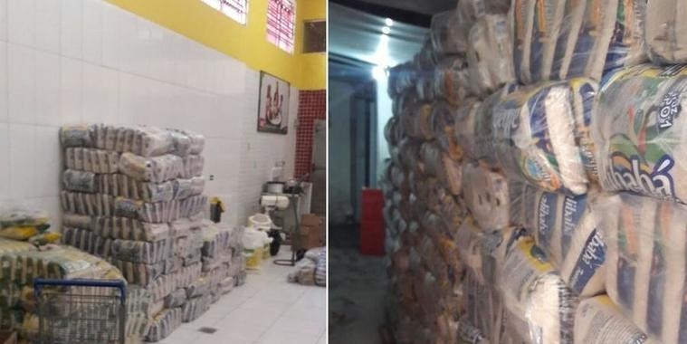 Supermercado seria inaugurado com 16 toneladas de produtos roubados