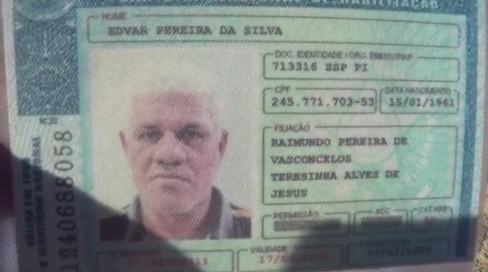 Edvar foi morto com um tiro no peito (Crédito: Reprodução/TV Meio Norte)
