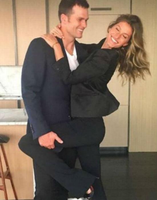 Gisele Bündchen e Tom Brady (Crédito: Reprodução)