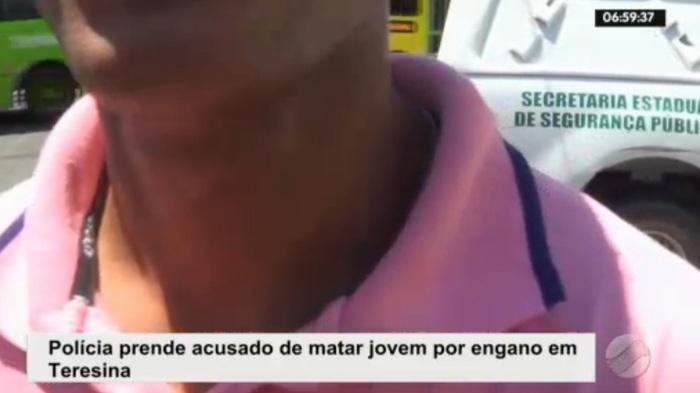 Verdadeiro alvo do acusado (Crédito: Reprodução/TV Meio Norte)
