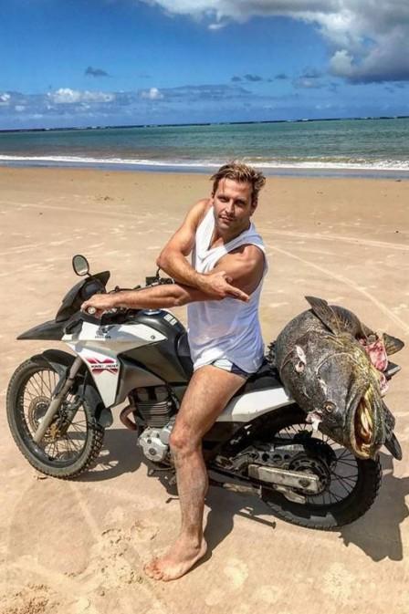 Ator postou a foto na última sexta (Crédito: Reprodução)