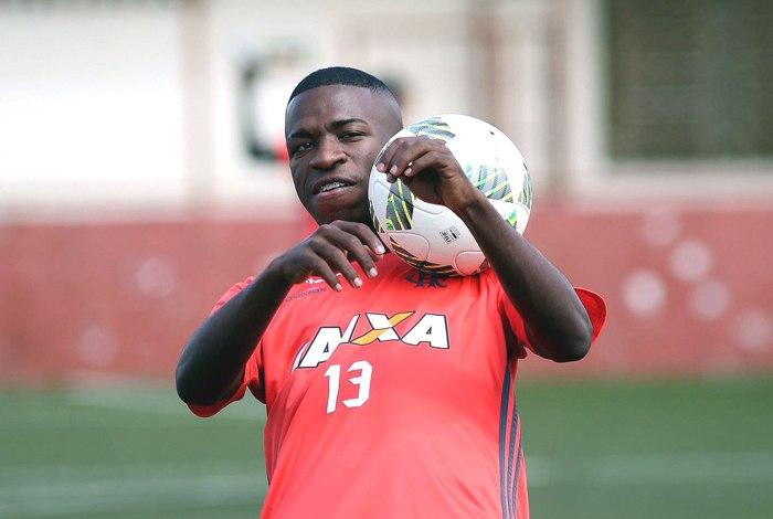A família de Vinícius Júnior foi vítima de racismo Gilvan de Souza / Flamengo