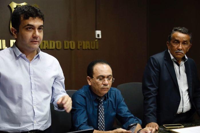 Autoridades polciiais que participaram das ações da Operação Fantasma (Crédito: Polícia Civil)