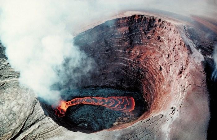 Lava vulcânica (Crédito: Reprodução)