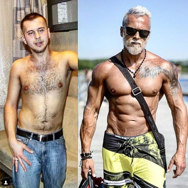 Personal 'fica 25 anos mais velho' para impressionar seguidores (Crédito: Reprodução/Instagram)