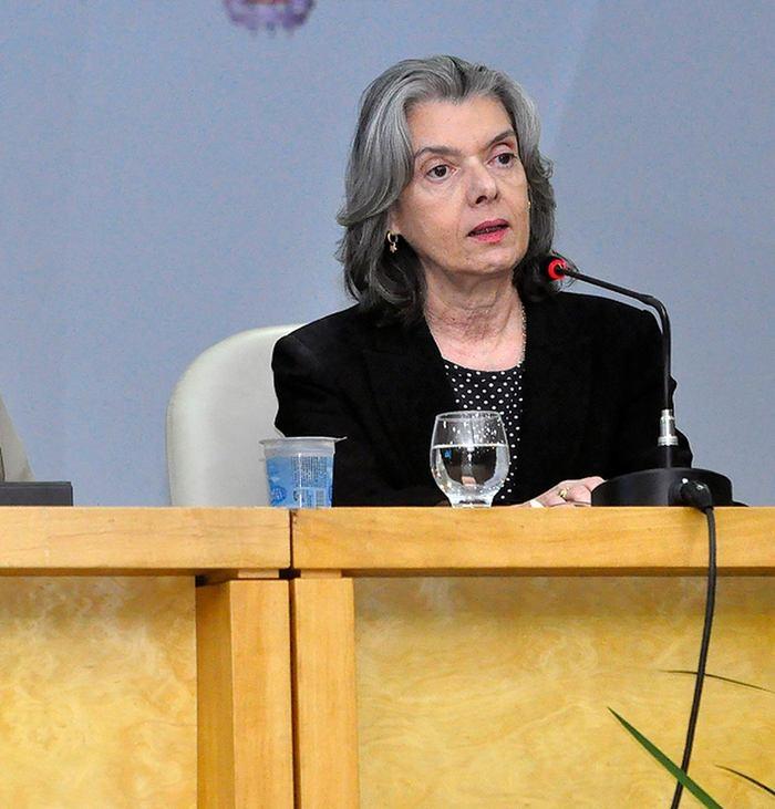 Ministra Cármen Lúcia (Crédito: Nei Pinto/Ascom)