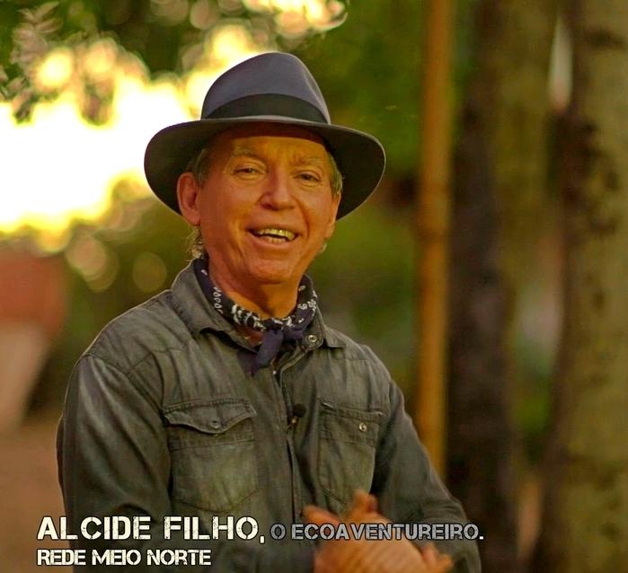 Alcide Filho, na apresentação do Coizanossa, pela Rede Meio Norte. (Crédito: Edu Garden)