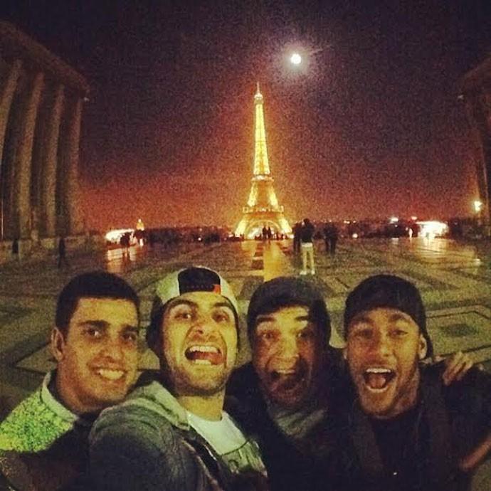 Neymar em Paris (Crédito: Reprodução)