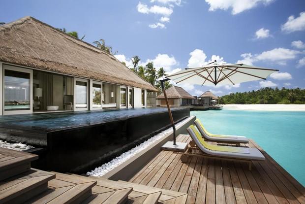 Bruna Marquezine curte hotel com diária de R$ 16 mil, nas Maldivas (Crédito: Reprodução/Instagram)