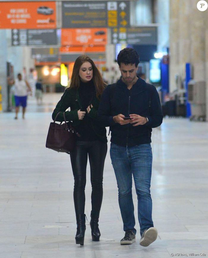 Marina Ruy Barbosa ao lado deXandinho Negrão (Crédito: Agência News)