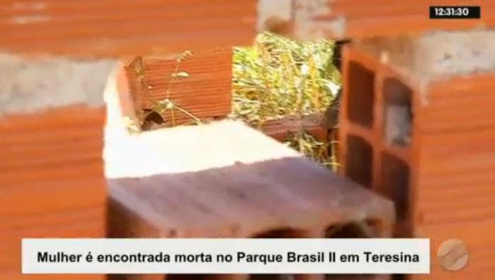 Local onde o corpo foi encontrado (Crédito: Rede Meio Norte)