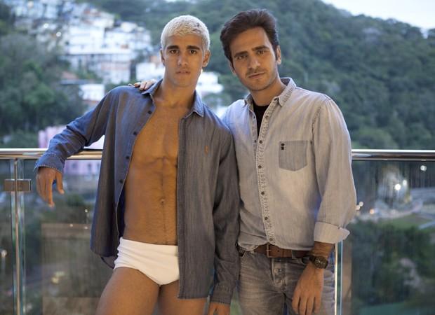 Pietro Baltazar e Sergio K (Crédito: Fabricio Pimentel/Divulgação)