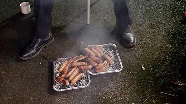 Teve at churrasco feita com a carne dos animais (Crédito: Divulgação)