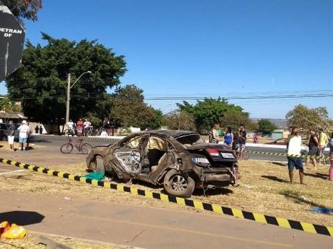 Adolescente bêbado atropela 5 da mesma família e mata três no DF