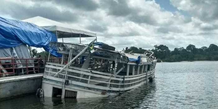 Inquérito é aberto e dono de barco do Pará é indiciado