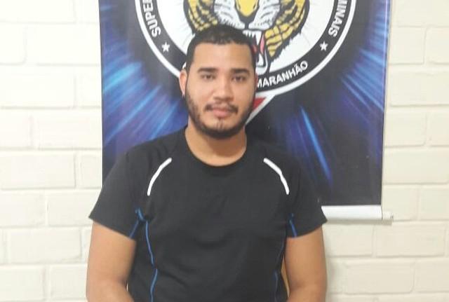 Elbo Augusto Barbosa Bayma, acusado de agenciar mulheres para prostituição (Crédito: Seic)