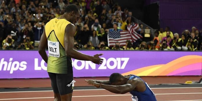 Usain Bolt é superado e se despede com reverência de seu rival