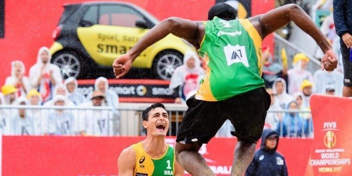 Evandro e André conquistam inédito título mundial na Áustria