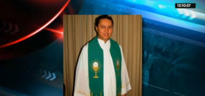 Padre Alan Kardek, da paróquia do município de Boa Hora (Crédito: Rede Meio Norte)