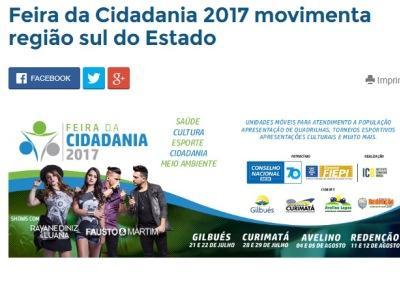 Redenção receberá Feira da Cidadania na abertura do festejo