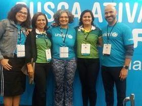Secretária de educação de Pimenteiras participa de fórum em Fortale