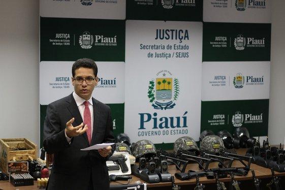 Secretário da Justiça, Daniel Oliveira (Crédito: Tanandro Fabrício)
