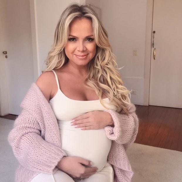 Nasce Manuela, segunda filha da apresentadora Eliana (Crédito: Reprodução/Internet)