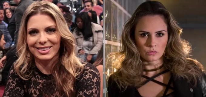 A ex-É o Tchan Sheila Mello tomou a vaga que a Record queria dar a Ana Paula Renault (Crédito: Divulgação/Gshow)