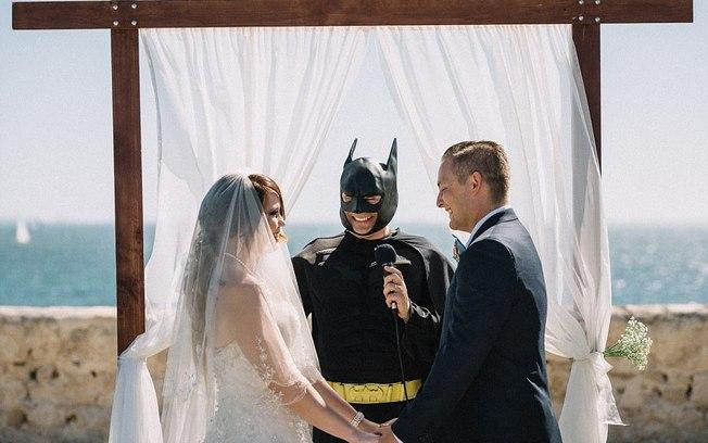 Casamento inspirado em quadrinhos (Crédito: Piotrek Ziolkowski )